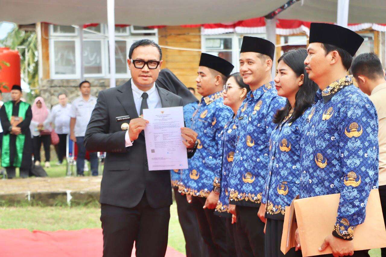 436 PPPK Resmi Dilantik, Bupati Rinto : “ Ini Awal Perjuangan “