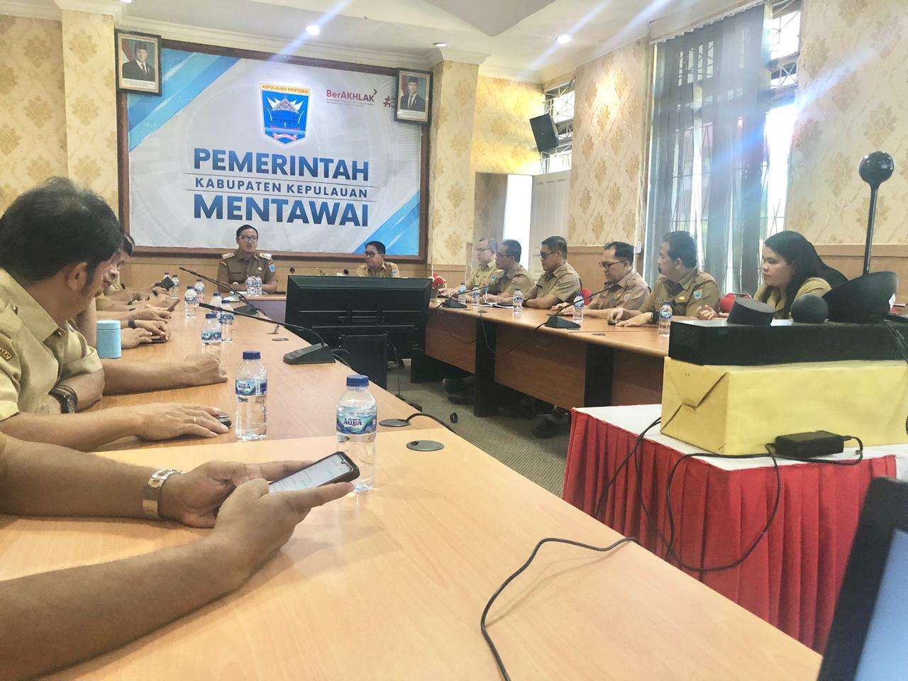 Bupati Mentawai Hadiri Rakor Inflasi, Bahas BPHTB, PBG dan Cek Kesehatan Gratis