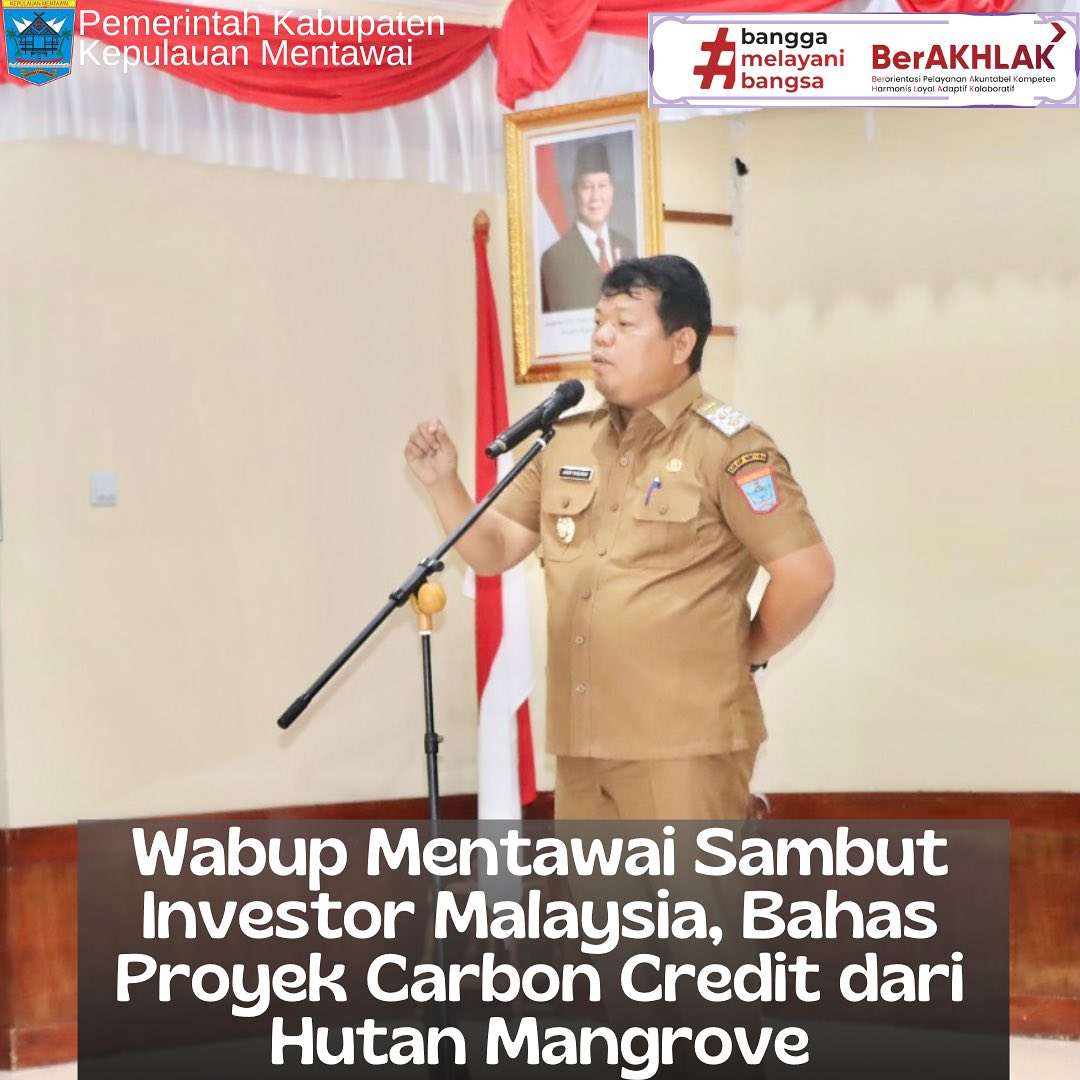 Wabup Mentawai Sambut Investor Malaysia, Bahas Proyek Carbon Credit dari Hutan Mangrove