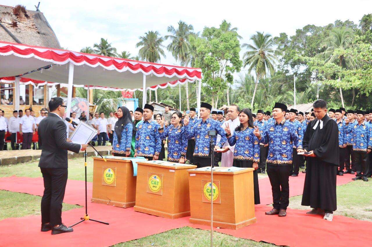 436 PPPK Resmi Dilantik, Bupati Rinto : “ Ini Awal Perjuangan “