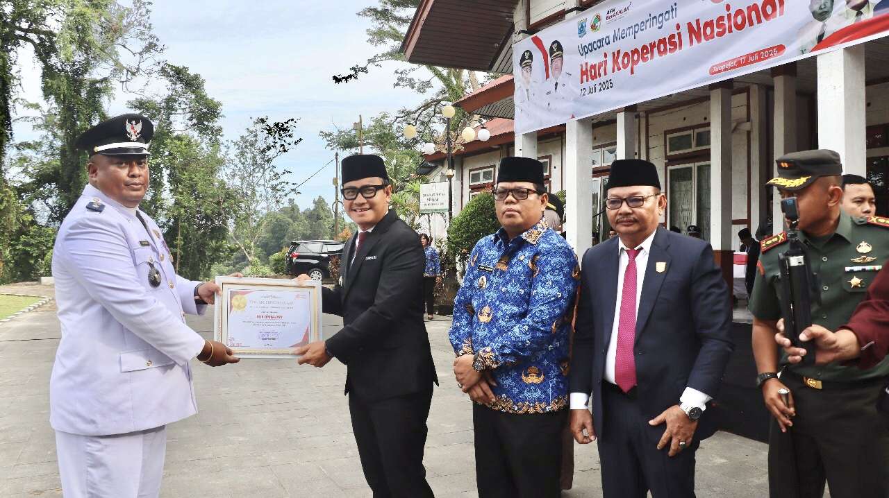 Bupati Mentawai Pimpin Upacara Peringatan Harkopnas ke-78, Tegaskan Koperasi sebagai Pilar Keadilan Sosial