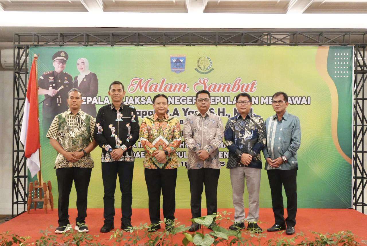 Pemkab Kepulauan Mentawai Sambut Kepala Kejaksaan Negeri yang Baru, Tekankan Sinergi Antar Instansi