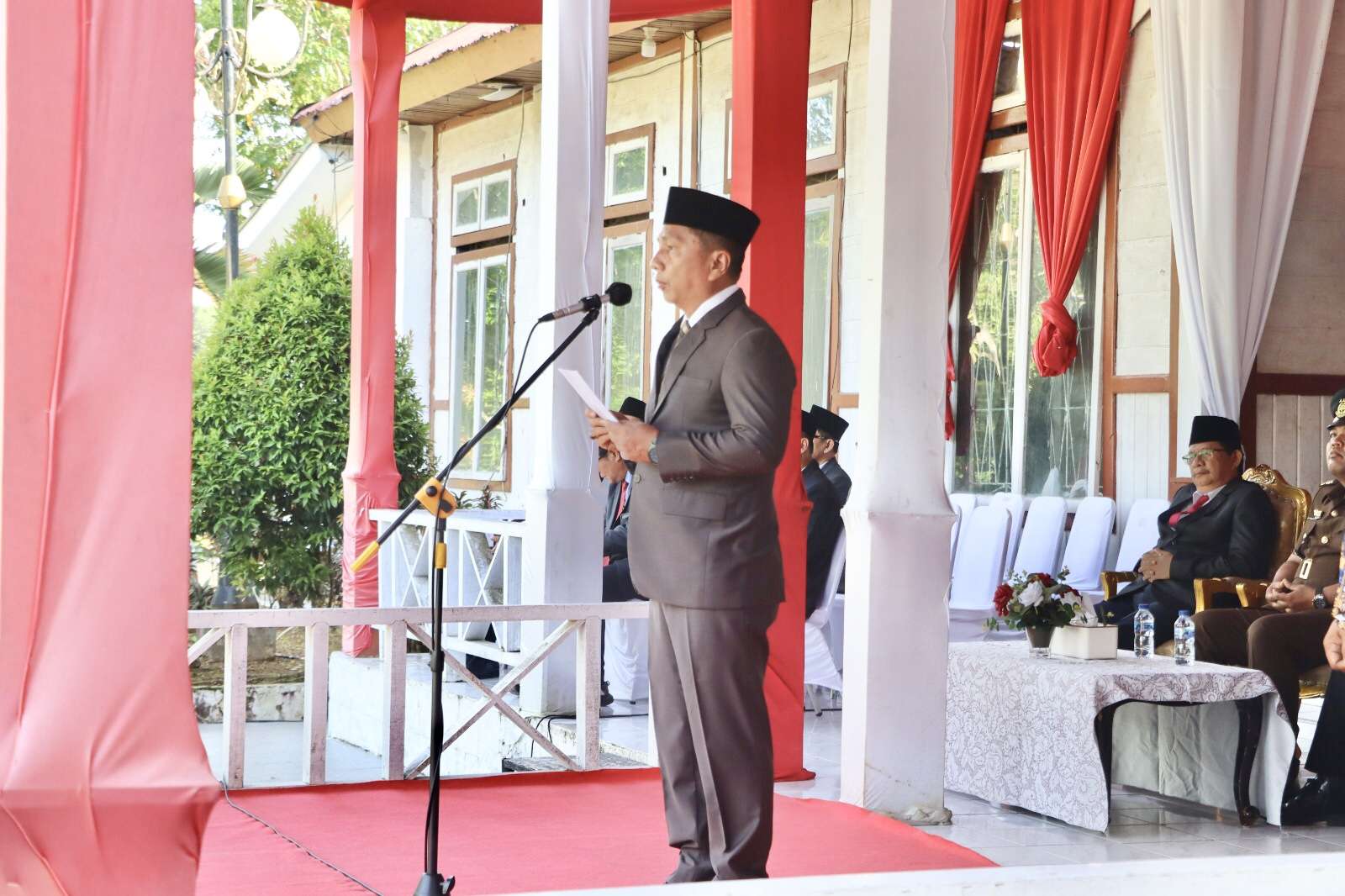 Bupati Mentawai Diwakili Sekda Martinus D Pimpin Upacara Hari Lahir Pancasila 2026
