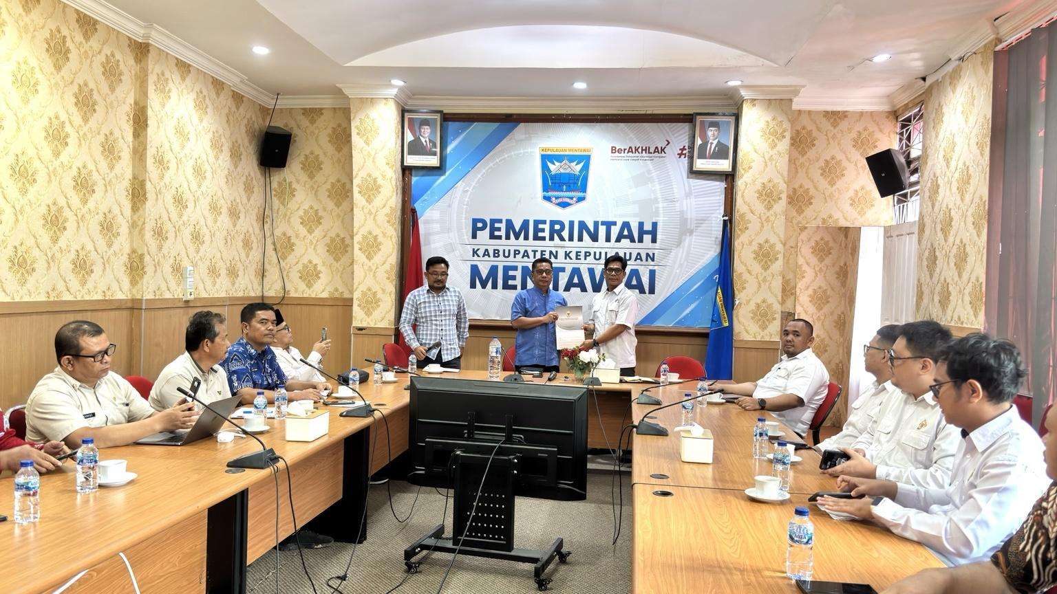 BPK Perwakilan Sumbar Mulai Pemeriksaan PAD Mentawai, Sekda : OPD Harus Kooperatif