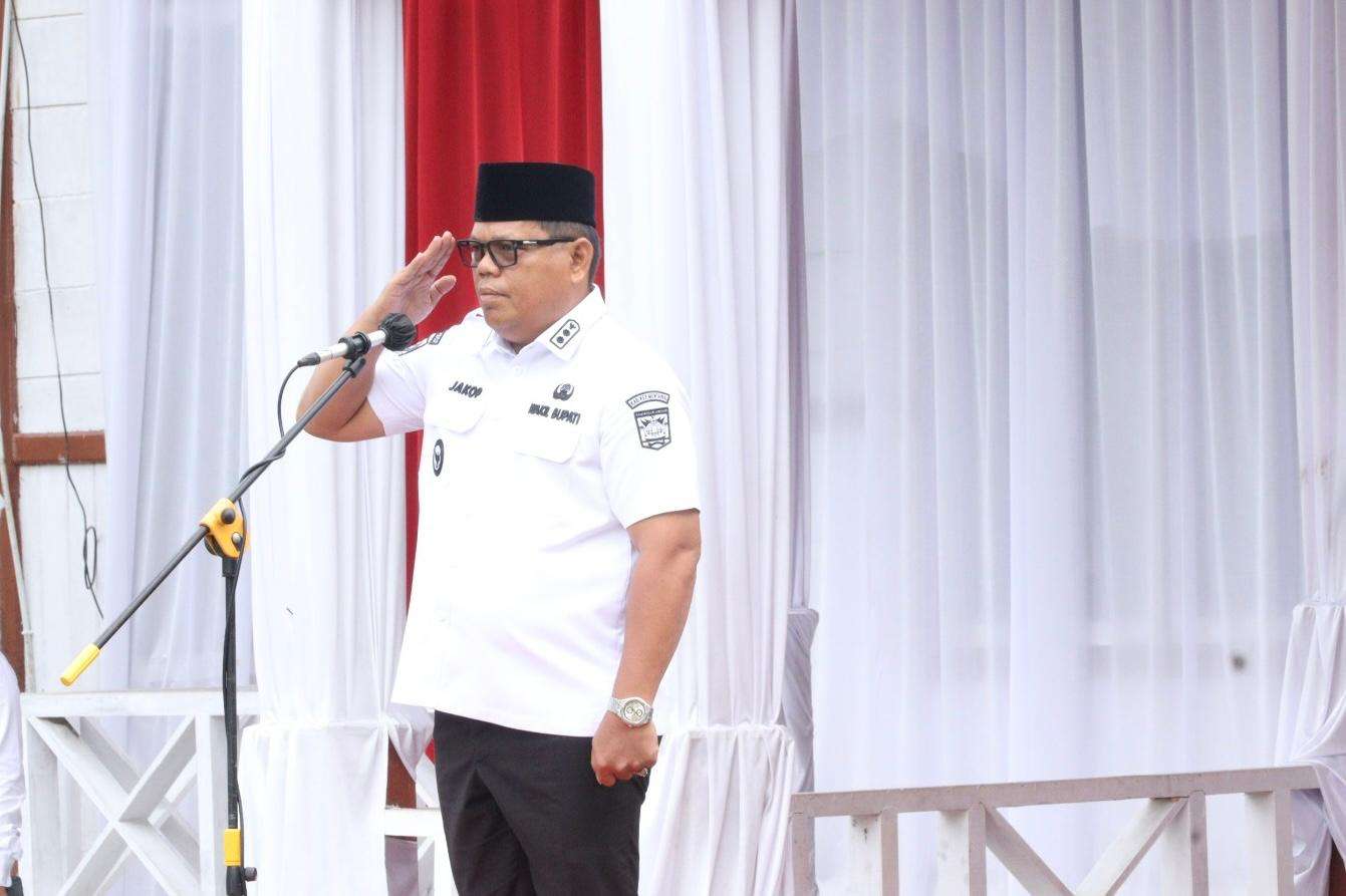 Wabup Jakop Saguruk Pimpin Upacara Hari Sumpah Pemuda ke-98, Teguhkan Semangat Patriotisme dan Persatuan