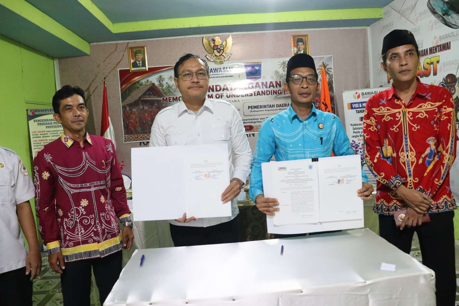 Bupati Mentawai Tegaskan Komitmen Hibahkan Lahan untuk Kantor Bawaslu, Dorong Penambahan Kursi DPRD dan Dapil Khusus