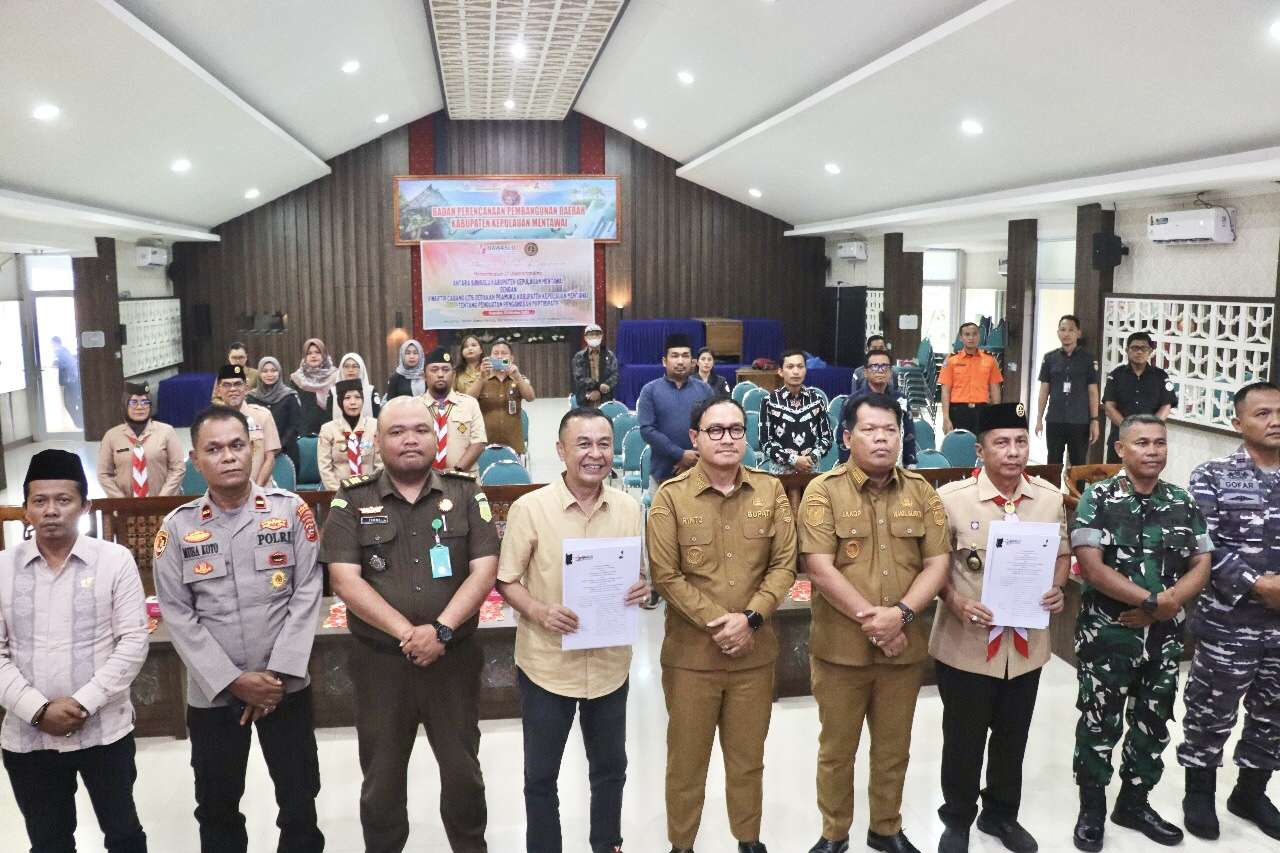 Kolaborasi Bawaslu dan Gerakan Pramuka Mentawai Wujudkan Pemilu Bersih dan Partisipatif