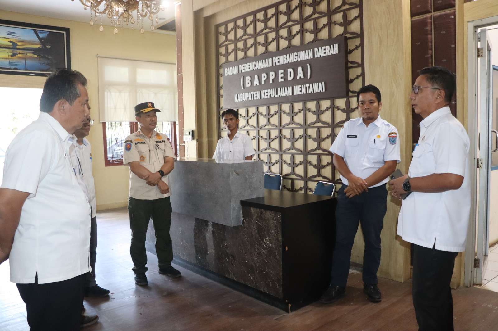 Sekda Mentawai Sidak Disiplin ASN Pasca-Lebaran, Absen Online Diperketat